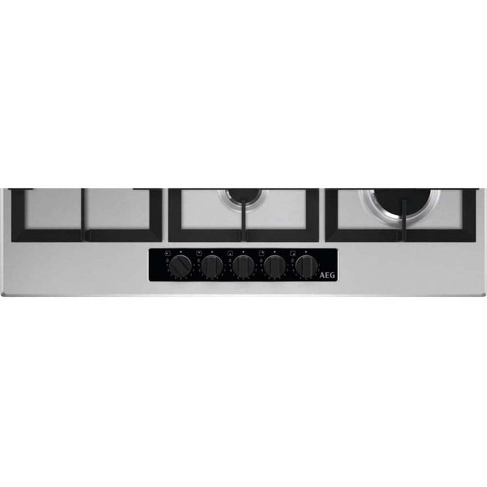 AEG HGB95522YM 90cm Stainless Steel Gas Hob