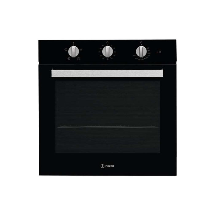 Indesit Aria IFW 6330 BL UK Built In Black Single Electric Oven