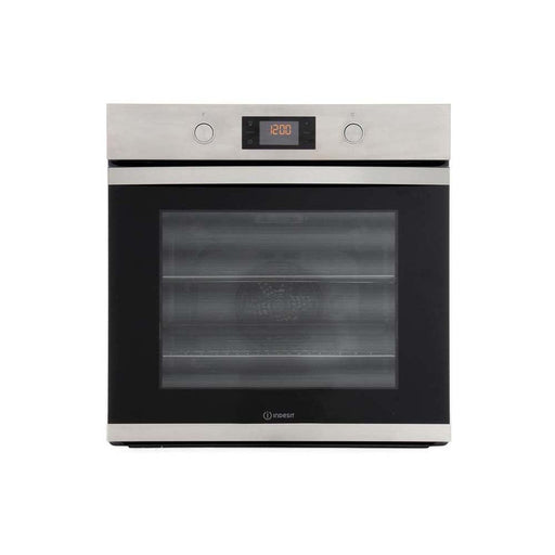 Indesit KFW3841JHIXUK Built In Stainless Steel Single Single Electric Oven