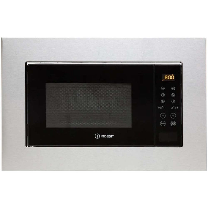Indesit MWI120GXUK Built In Stainless Steel Microwave and Grill