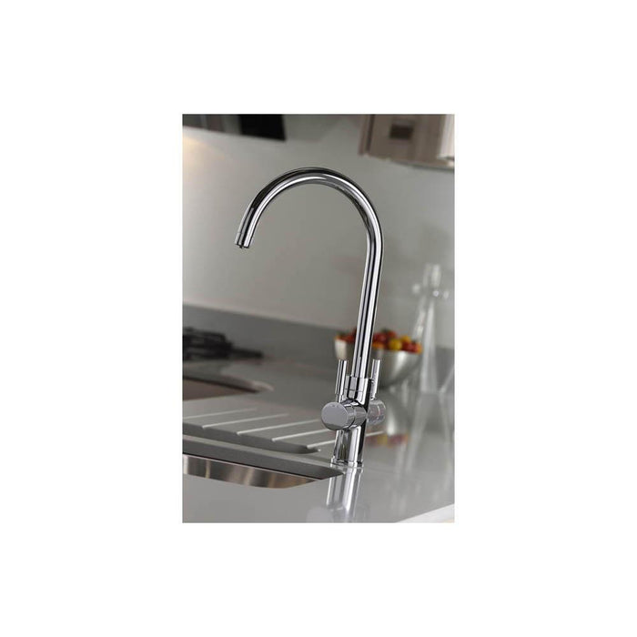 Abode Prostream 3-in-1 Swan Spout Monobloc Tap Additional Image - 2