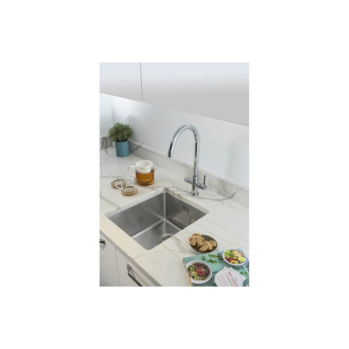 Abode Prothia 3-in-1 Swan Spout Slimline Monobloc Tap Additional Image - 2