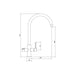 Abode Prothia 3-in-1 Swan Spout Slimline Monobloc Tap Additional Image - 14