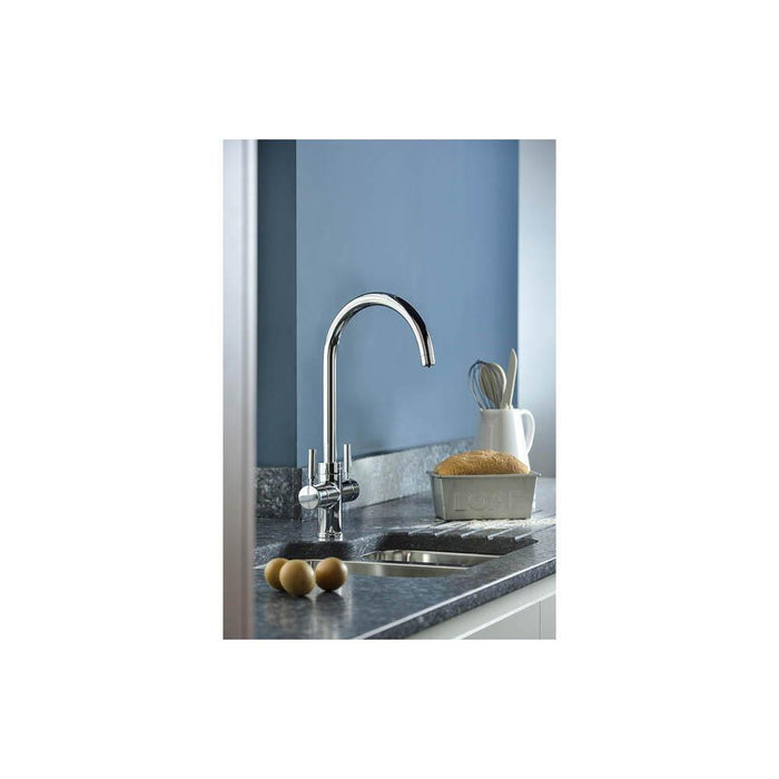 Abode Propure 4-in-1 Swan Spout Monobloc Tap Additional Image - 2