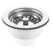 RAK Ceramics Kitchen Sink Strainer Waste Chrome 90mm - Unbeatable Bathrooms