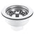 RAK Ceramics Kitchen Sink Strainer Waste Chrome 90mm - Unbeatable Bathrooms