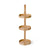 Round Bathroom Caddy Mezza with 3 Trays - Natural Oak - Unbeatable Bathrooms