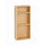 Slimline Box Shelf 550 - Natural Oak - Unbeatable Bathrooms