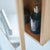 550mm Slimline Bathroom Mirror Cabinet - Natural Oak - Unbeatable Bathrooms