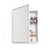 550mm Slimline Bathroom Mirror Cabinet - Oyster White - Unbeatable Bathrooms