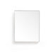 550mm Slimline Bathroom Mirror Cabinet - Oyster White - Unbeatable Bathrooms