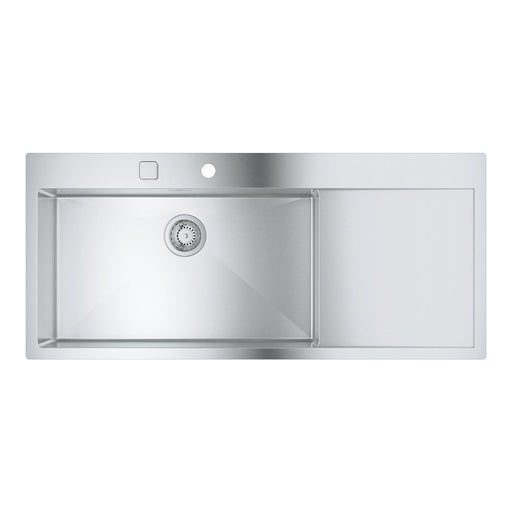 Grohe K1000 Stainless Steel Sink with Drainer - Unbeatable Bathrooms