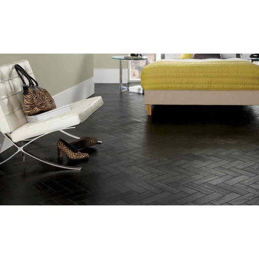 Karndean Art Select Wood Shade Parquet Black Oak Tile (Per M²) - Unbeatable Bathrooms