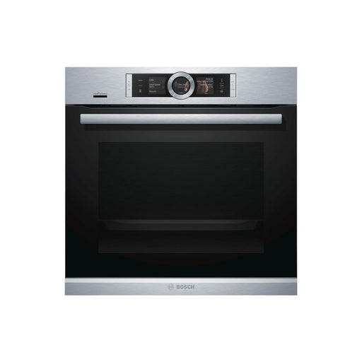 Bosch Serie 8 HRG6769S6B Built In Single Pyrolytic Oven w/Steam - Stainless Steel