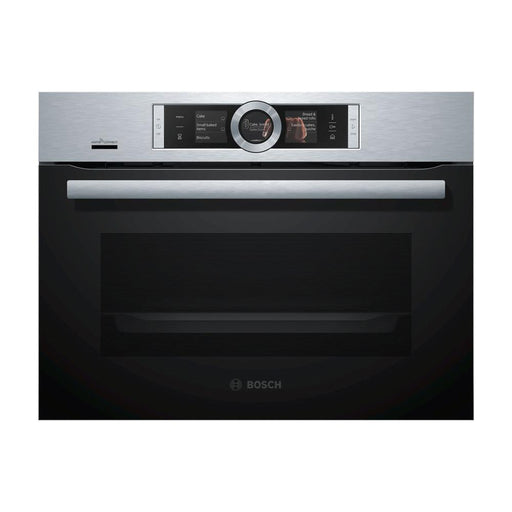 Bosch Serie 8 CSG656BS7B Built In Compact Oven w/Steam - Stainless Steel