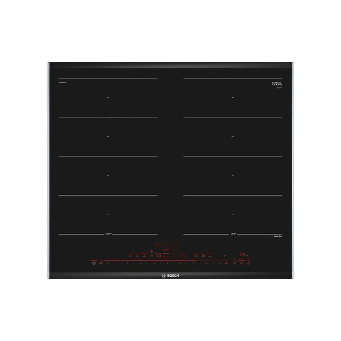 Bosch Serie 8 PXX675DV1E 60cm Flex Induction Hob - Black Glass