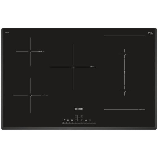 Bosch Serie 6 PVW851FB5E 80cm Induction Hob - Black Glass