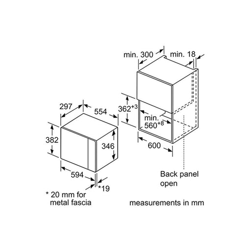 Bosch Serie 6 BFL524MS0B Microwave - Stainless Steel Additional Image 1
