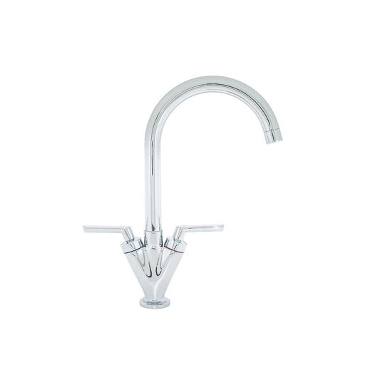 Kitchen Prima Dual Lever V Shape Mixer Tap