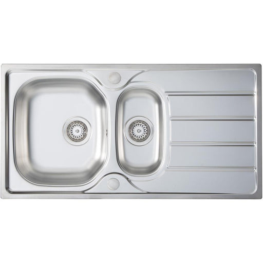 Kitchen Prima 1.5B 1D REV Stainless Steel Inset Sink-additional-image-1