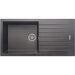 Kitchen Prima+ 1.0B 1D REV Black Granite Composite Inset Sink-additional-image-1
