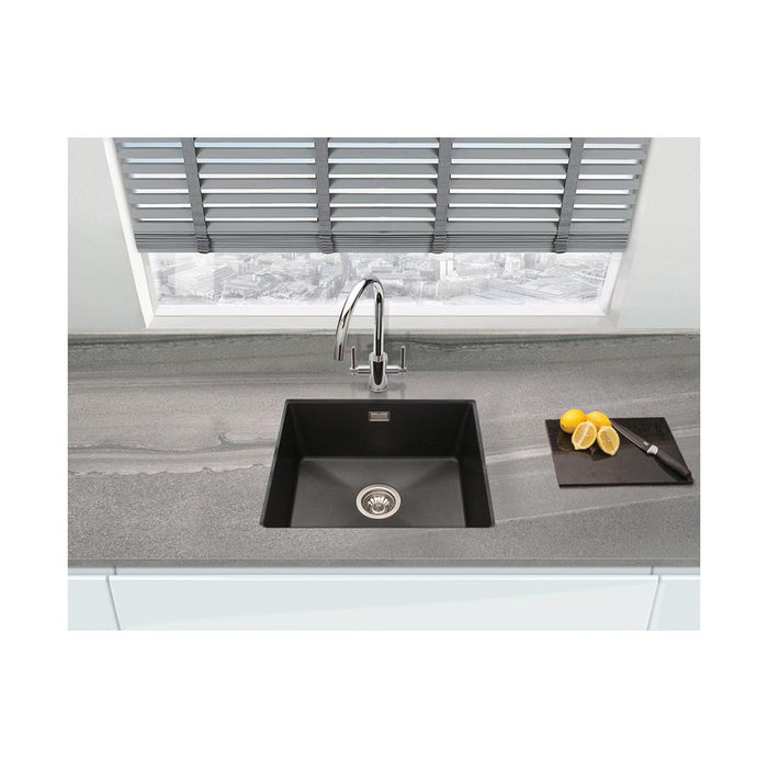 Kitchen Prima+ 1.0B Black Granite Composite Undermount Sink-additional-image-3