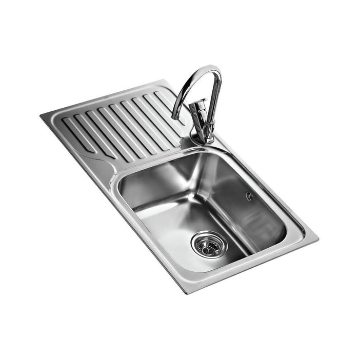 Teka Classic 1B & Drainer Inset Sink - Stainless Steel Additional Image 1