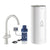 Grohe Red Duo Tap and Large Size Boiler with High C Shaped Spout - Unbeatable Bathrooms