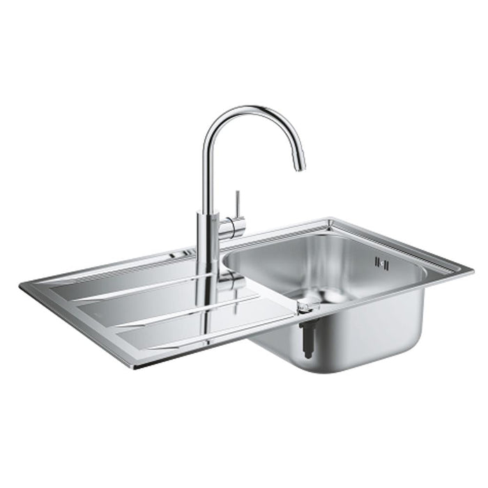 Grohe Concetto Kitchen Sink And Tap Bundle - Unbeatable Bathrooms