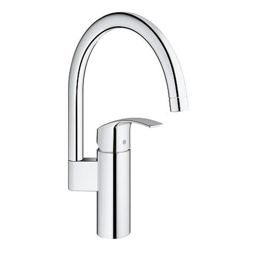 Grohe Eurosmart Single-Lever Sink Mixer 1/2" High Spout - Unbeatable Bathrooms