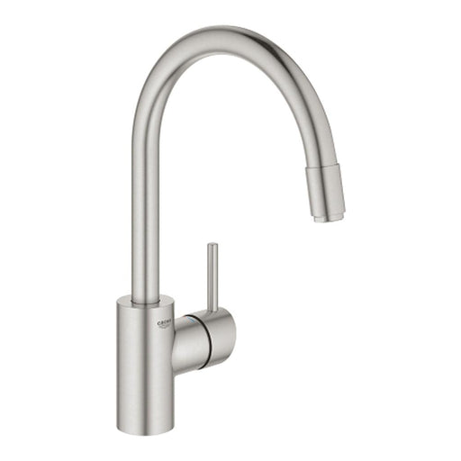 Grohe Concetto C- Spout Single-Lever Sink Mixer 1/2" - Unbeatable Bathrooms