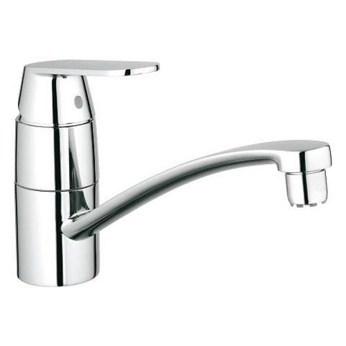 Grohe Eurosmart Cosmopolitan 1/2 Inch Single Lever Sink Mixer with Flat Spout - Unbeatable Bathrooms