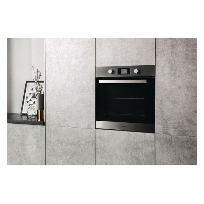 Hotpoint SA3 540 H IX Built In Single Electric Oven - Stainless Steel-additional-image-6