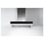 Hotpoint Curved Glass Chimney Hood - Stainless Steel-additional-image-1