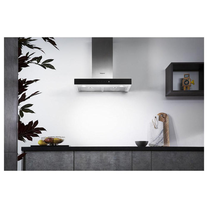 Hotpoint PHBS6.8FLTIX 60cm Box Chimney Hood - Stainless Steel-additional-image-9