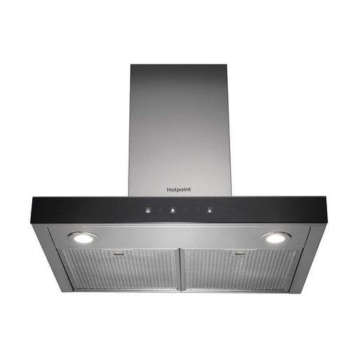 Hotpoint PHBS6.8FLTIX 60cm Box Chimney Hood - Stainless Steel