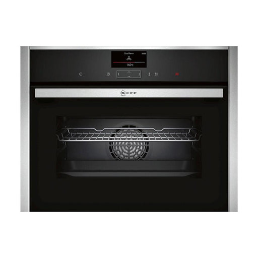 Neff N90 C27CS22H0B Built In Compact Pyrolytic Oven - Stainless Steel
