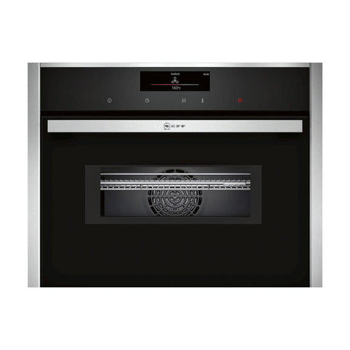 Neff N90 C28MT27H0B Built In Compact Pyrolytic Oven & Microwave - Stainless Steel