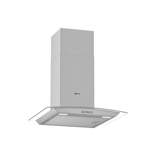 Neff N30 Curved Glass Chimney Hood - Stainless Steel