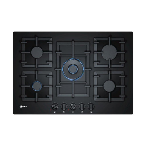 Neff N70 T27CA59S0 75cm Gas Hob - Black Glass