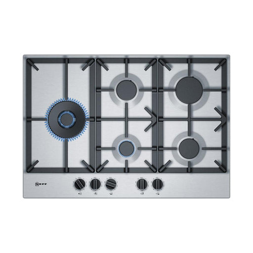 Neff N70 T27DS79N0 75cm Gas Hob - Stainless Steel
