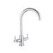 Nuie Swivel Spout Kitchen Sink Mixer - Unbeatable Bathrooms