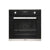 Prima+ PRSO106 Black and Stainless Steel Built In Single Electric Fan Oven