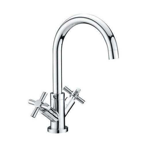 RAK Kitchen Sink Mixer Tap Cross Head - Chrome - Unbeatable Bathrooms