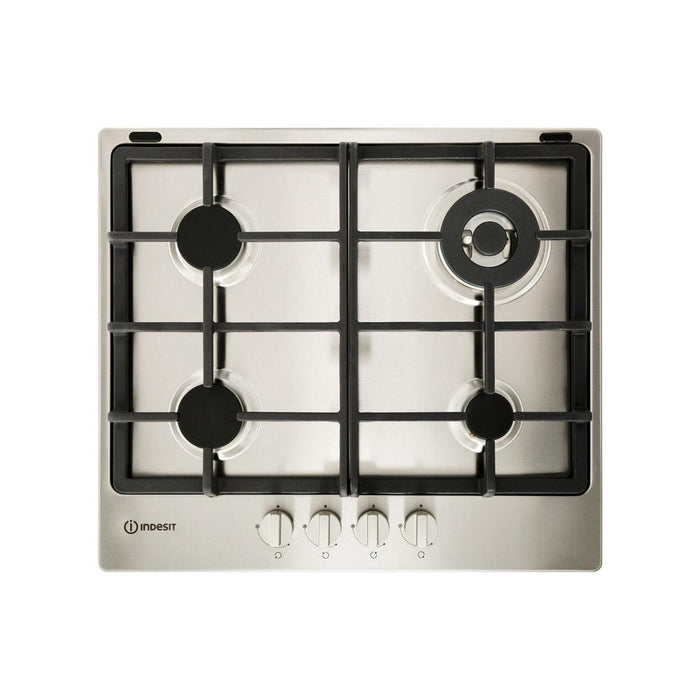 Indesit THP 641 W/IX/I 60cm Gas Hob - Stainless  Steel